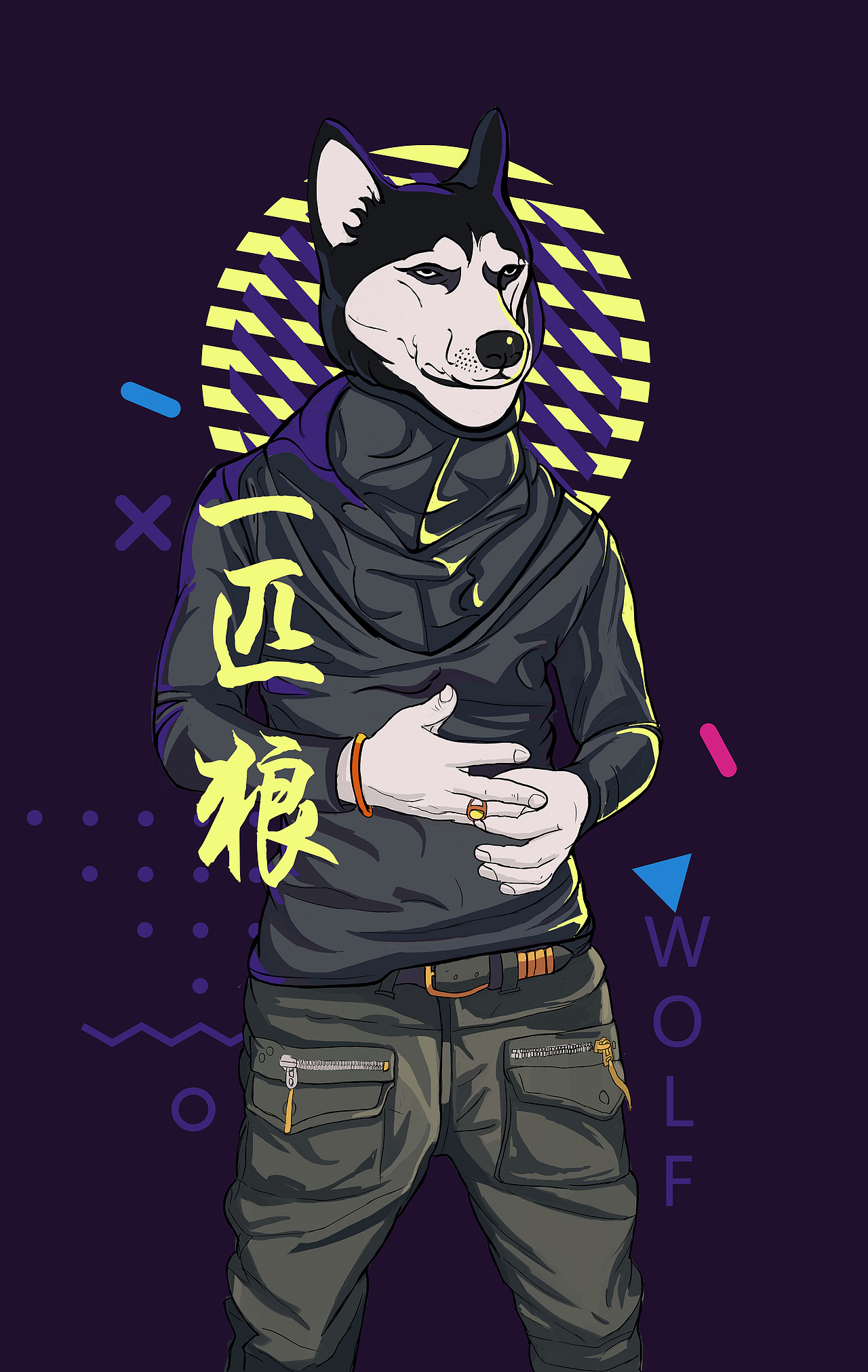 猫狗老虎袋鼠（图ZODA1MDgzMjg=） - 商业插画 - 站酷设计师86363828原创素材 - 站酷ZCOOL