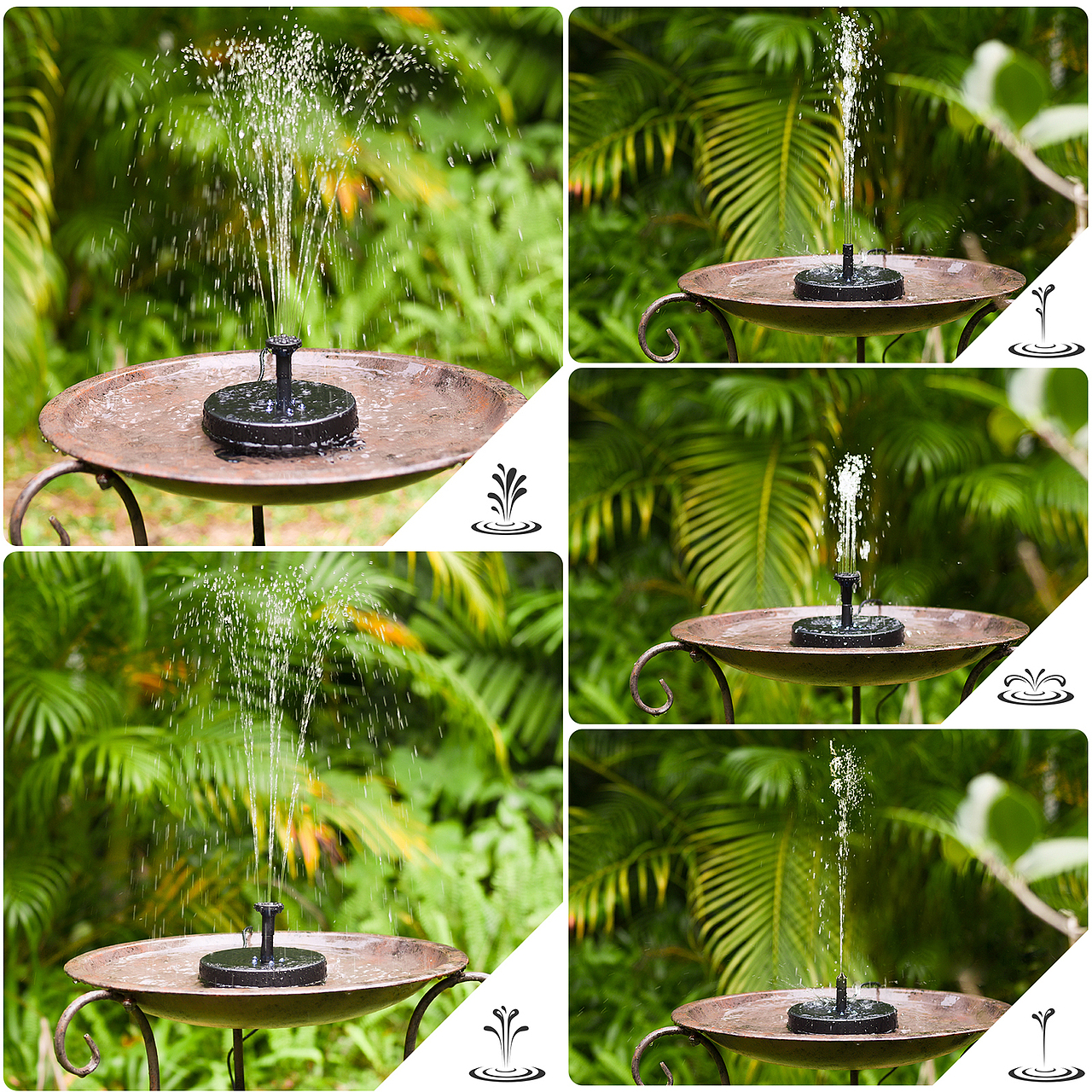 太阳能8W带蓄电水泵