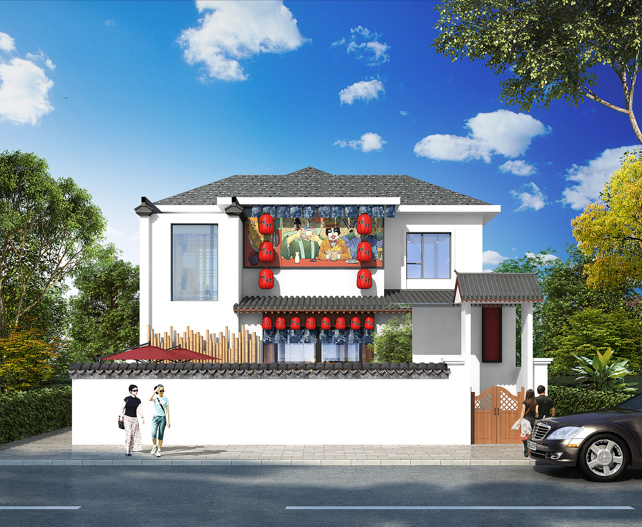 室外|别墅外观|37种案例（图ZMjI3MTYxMjgw） - 建筑设计 - 站酷设计师陈轩15956513871原创素材 - 站酷ZCOOL