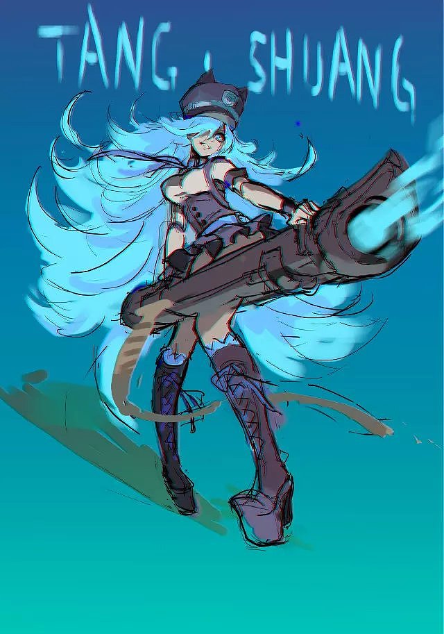 風(fēng)格練習(xí)（圖ZNDMxMDc3Mjg=） - 游戲原畫 - 站酷設(shè)計師tangshuang0717原創(chuàng)素材 - 站酷ZCOOL