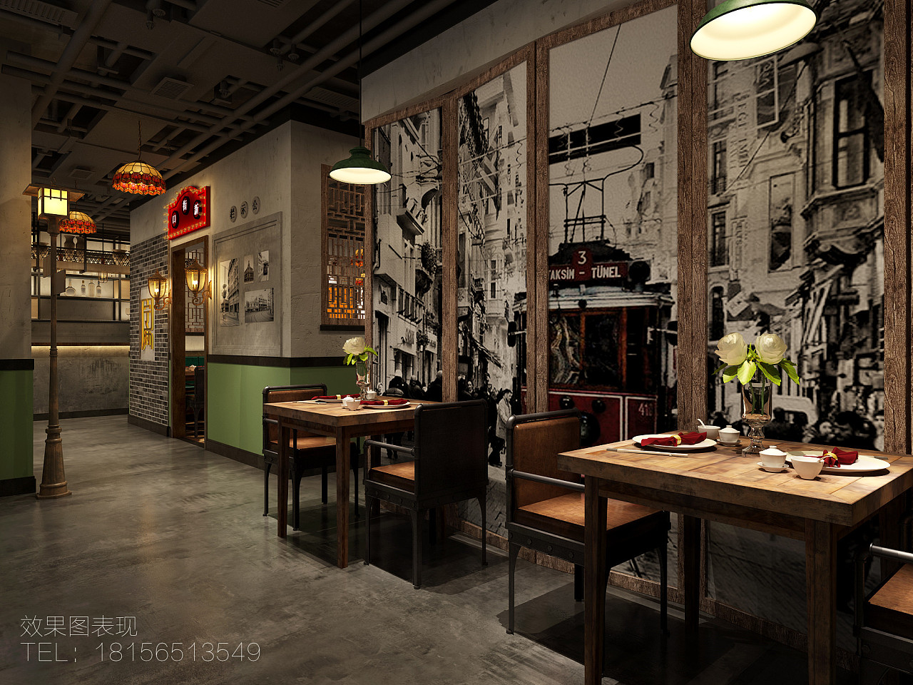 现代港风餐厅|空间|酒店餐饮设计|Monkey0ne - 原创作品 - 站酷 (ZCOOL)