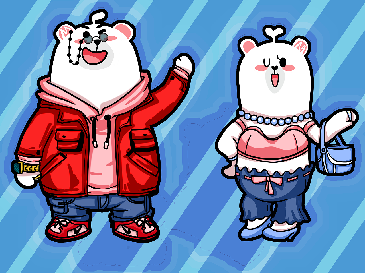 潮玩达人熊小美