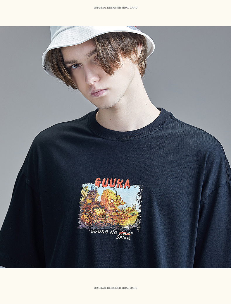 Sank Toys×GUUKA联名夏季服装。这个夏季我要你好看！（图ZMTU3NTQ1NzUy） - 休闲/流行服饰 - 站酷设计师宅仔原创素材 - 站酷ZCOOL