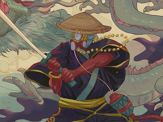 《新管退散》（个人主页-ZNDMwNDMxOTY=） - 创作习作 - 站酷设计师盖浇便当原创素材 - 站酷ZCOOL