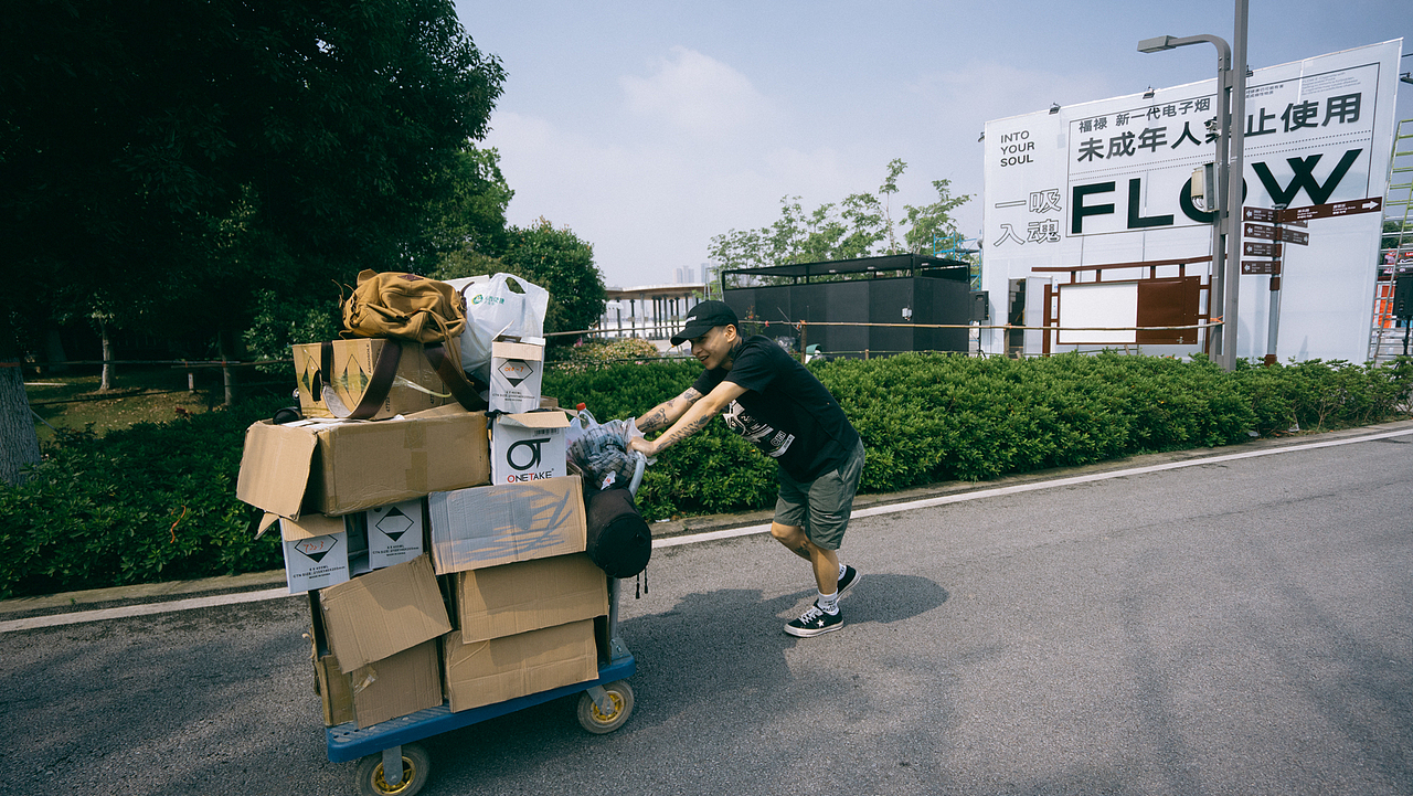 MTS涂鸦团队-武汉M_DSK音乐节现场涂鸦Jam