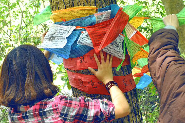 本朴中国·高悬经幡于净土庐山 · 祈福回向至四川雅安 · 众生安乐 · 天下康宁（图ZOTMyMjg0OA==） - 人文/纪实摄影 - 站酷设计师素禾kiki原创素材 - 站酷ZCOOL