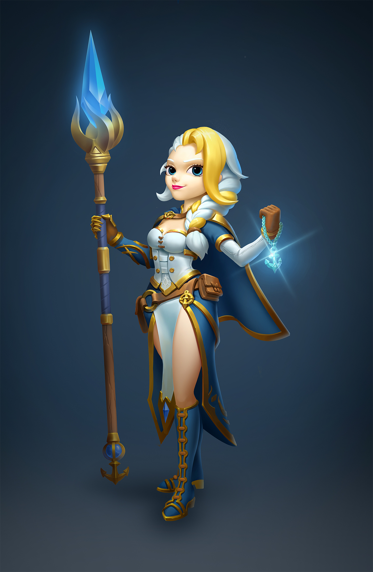 魔兽吉安娜q版设定