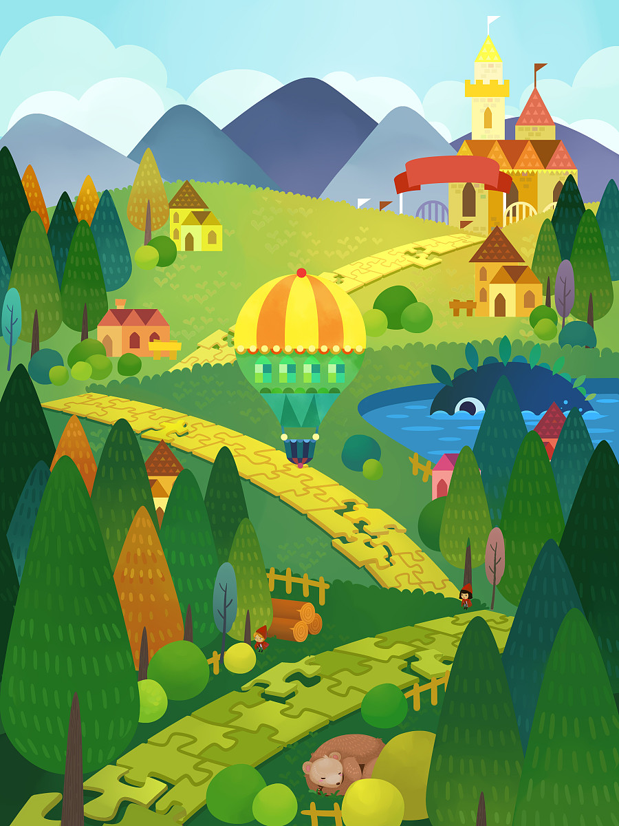 原创作品:拼音森林