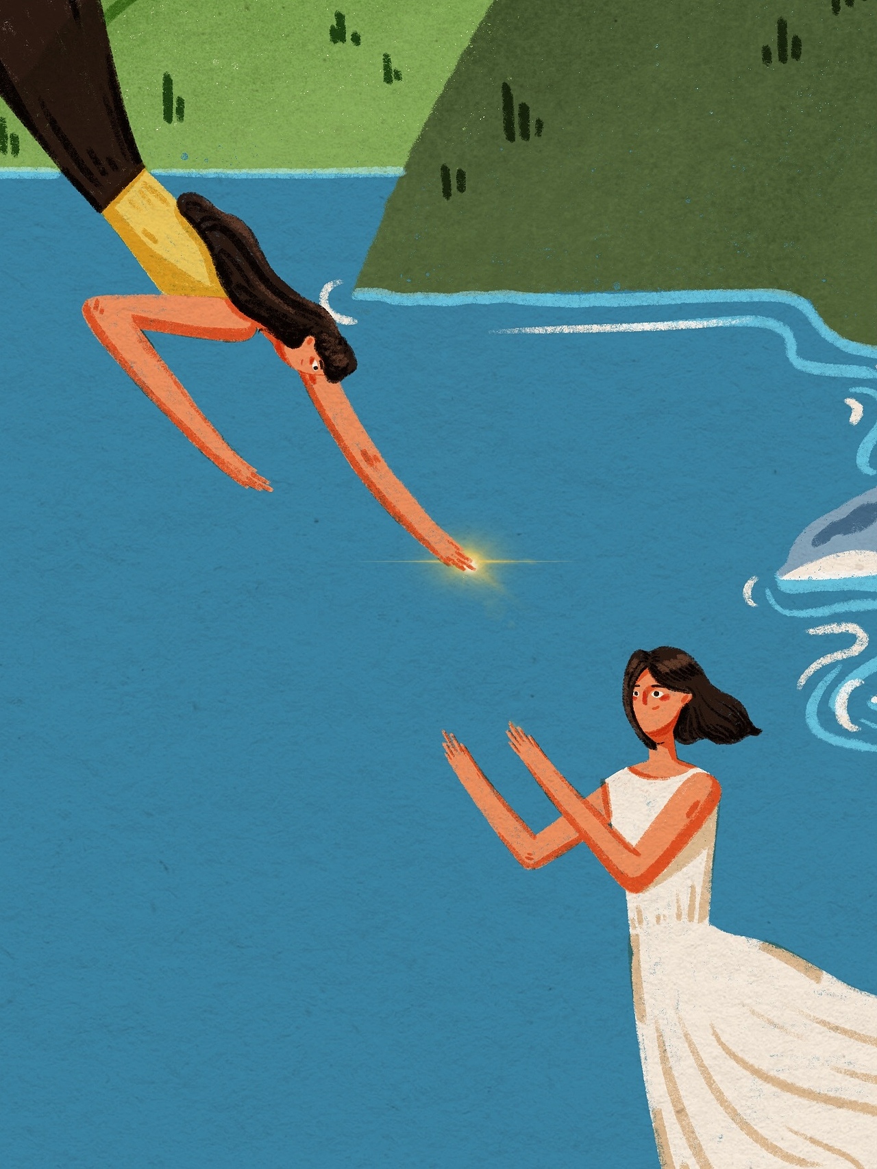 你当像鸟飞往你的岛屿（图ZMzAxMzQ3NjAw） - 艺术插画 - 站酷设计师三一丁原创素材 - 站酷ZCOOL