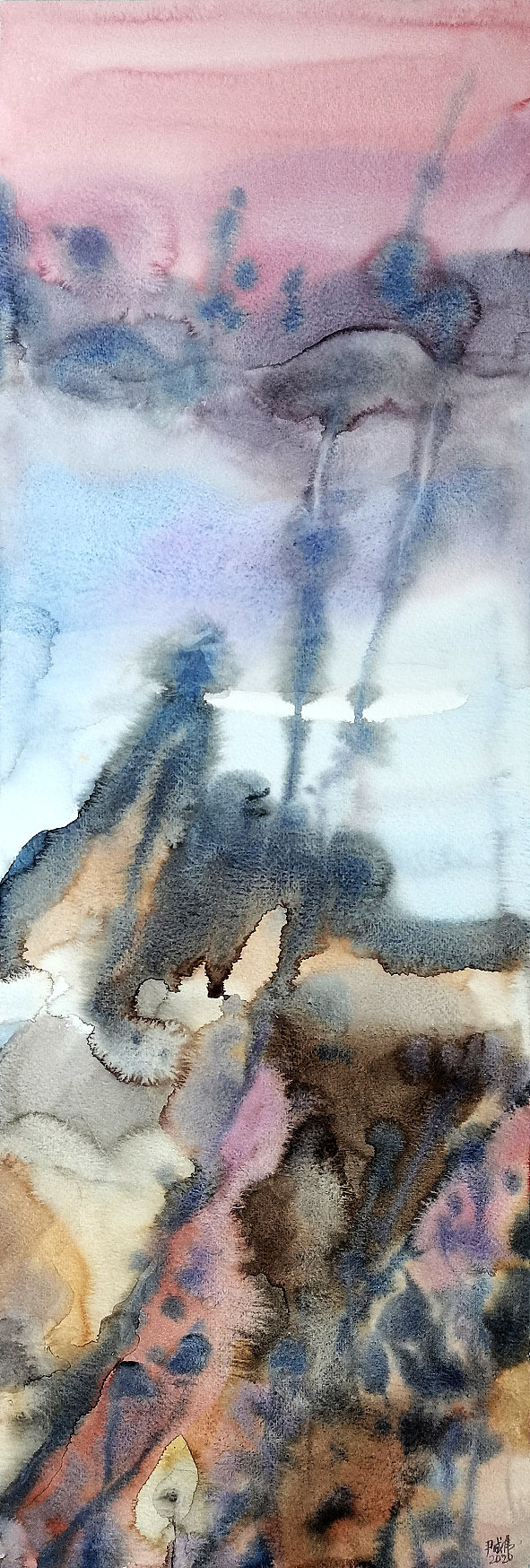意象风景系列（四）（图ZMjMwNTgyNjQ4） - 绘画 - 站酷设计师尹成伟的艺术故事原创素材 - 站酷ZCOOL