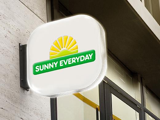 「便利店品牌」SUNNY EVERYDAY · 品牌設(shè)計（個人主頁-ZMjg2NjIxMjg=） - 品牌 - 站酷設(shè)計師桃白白阿原創(chuàng)素材 - 站酷ZCOOL