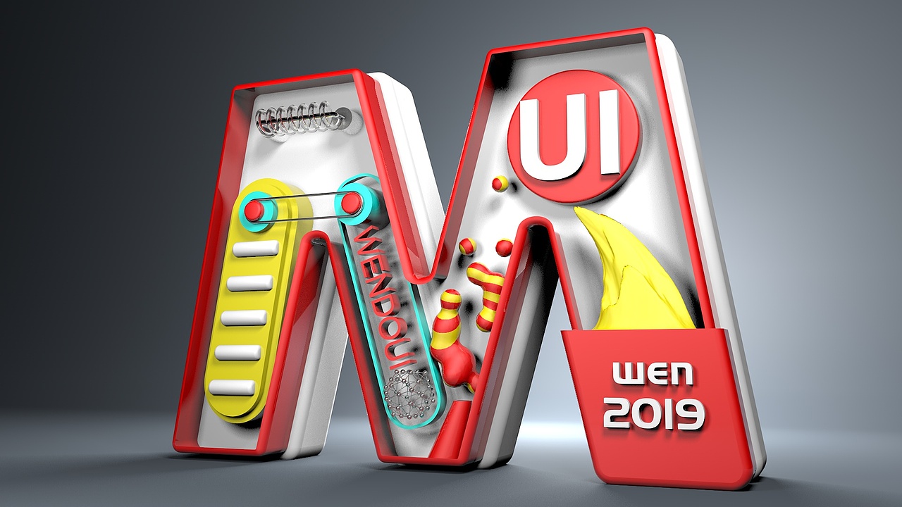 C4D字母建模（圖ZMTg4Mjc2MjAw） - 場景 - 站酷設(shè)計師愛芒果的醬原創(chuàng)素材 - 站酷ZCOOL