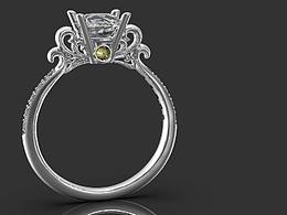 鉆戒 婚禮互換戒指視頻 定制鉆戒