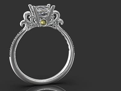 钻戒 婚礼互换戒指视频 定制钻戒