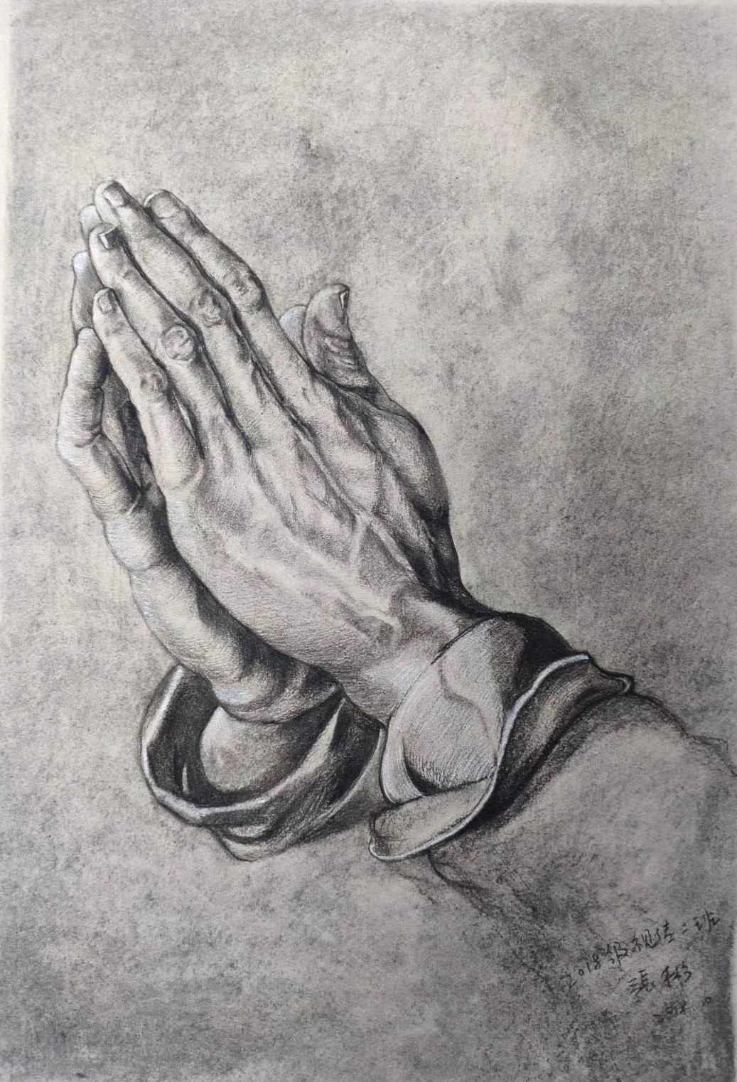 祈祷之手手机壁纸图片