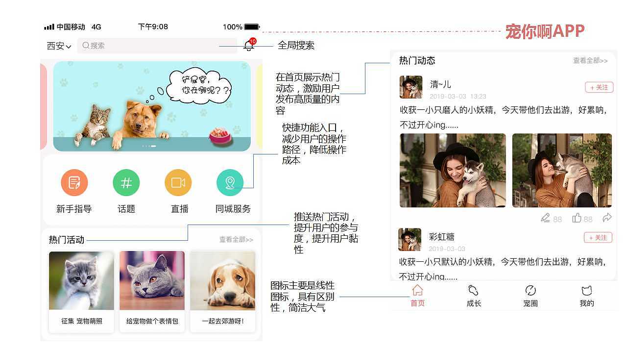 宠你啊（宠物APP展示说明）（图ZMTUzMjM1MjYw） - APP界面 - 站酷设计师苏楞楞原创素材 - 站酷ZCOOL