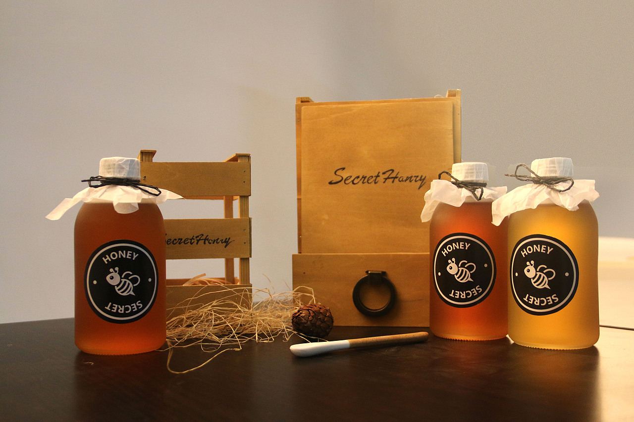秘蜜（蜂蜜包装设计）