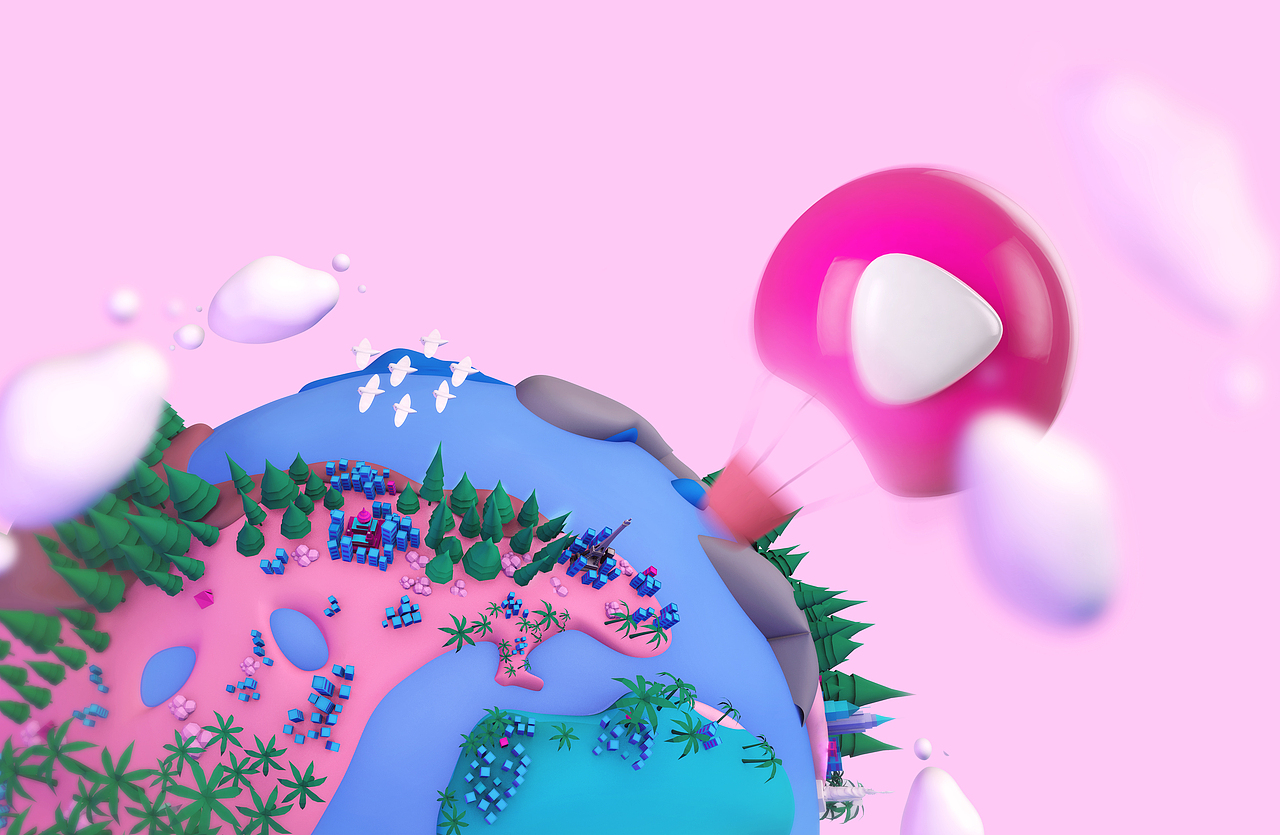 西瓜视频带你看世界（图ZMTM0NzU1MzY0） - 图案 - 站酷设计师番薯番茄原创素材 - 站酷ZCOOL