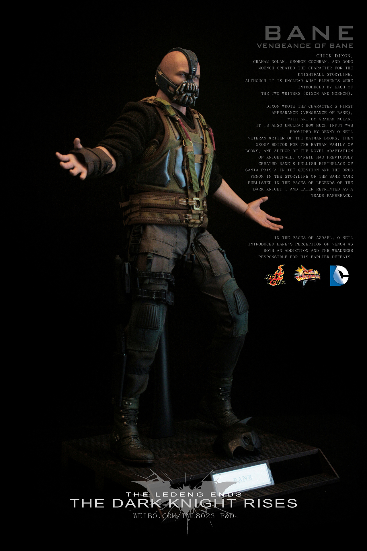 人偶模型拍摄之《蝙蝠侠黑暗骑士崛起》贝恩