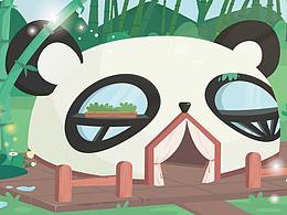 近期的一些AI矢量插画练习图