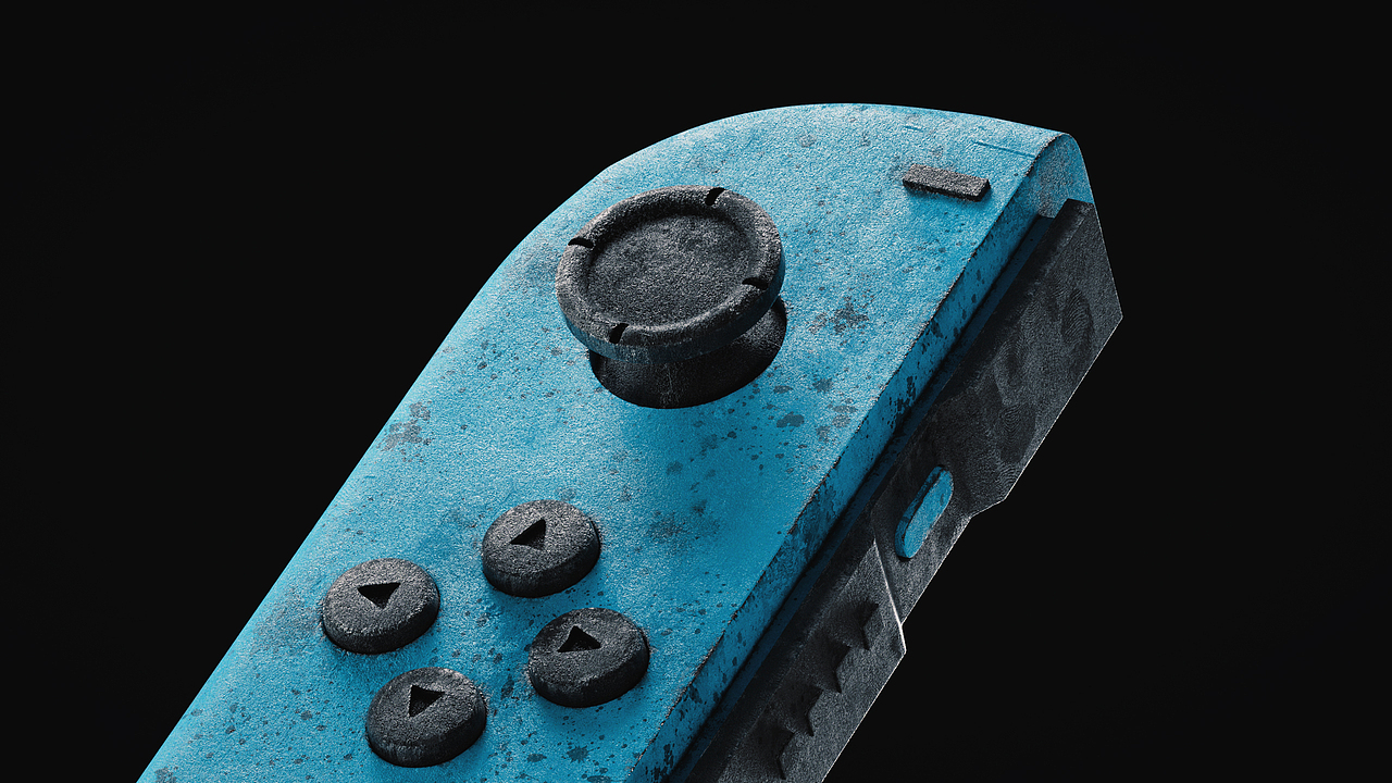 Cinema-4D 脏旧渲染练习