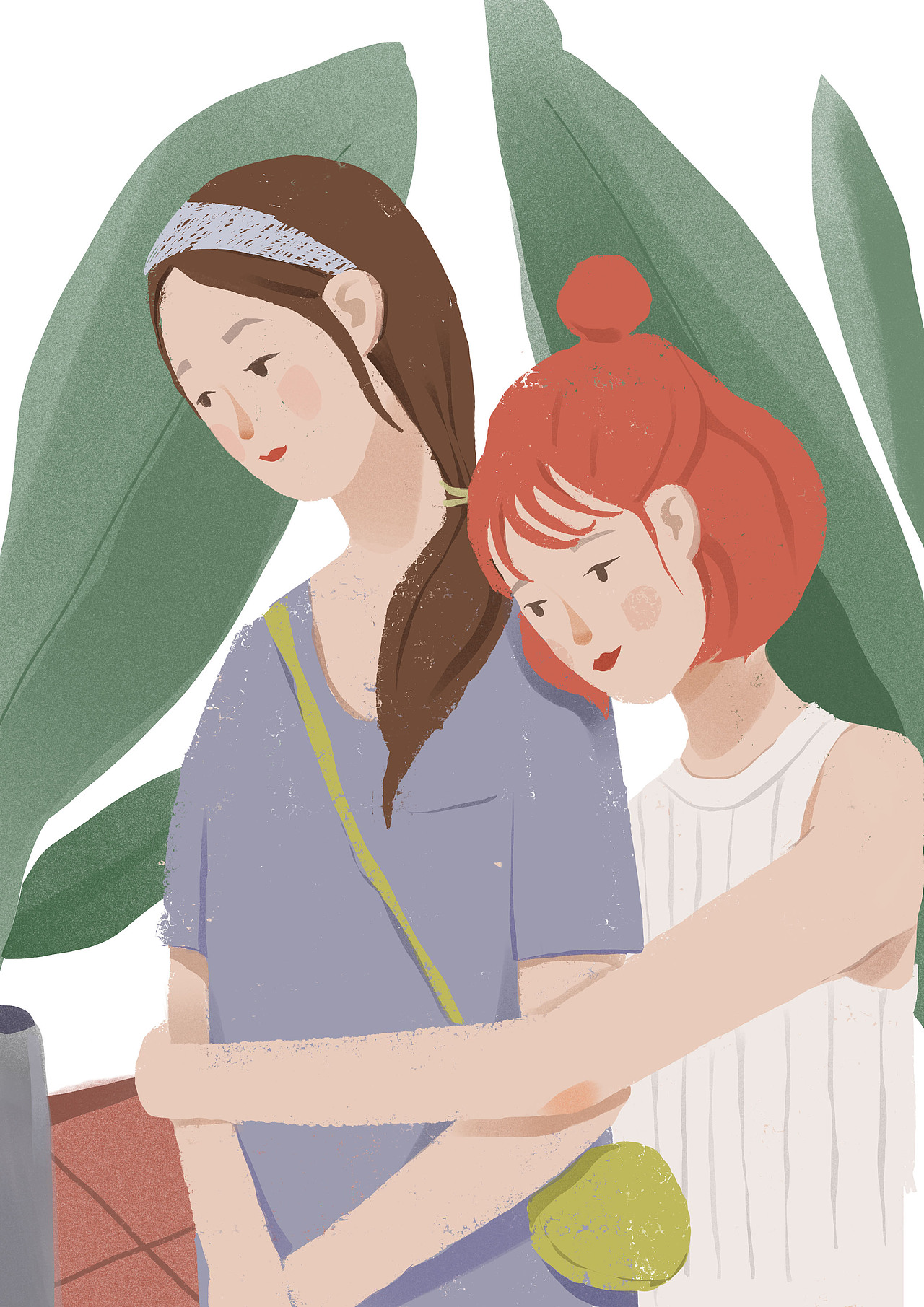 一个像夏天一个像秋天