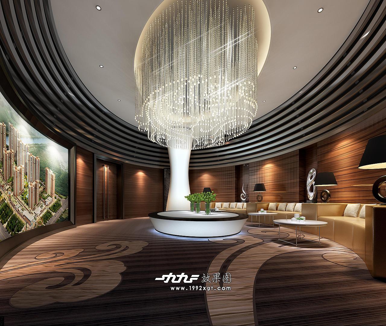 接待室效果图（图ZMTQwODExNzI4） - 家装设计 - 站酷设计师1992效果图琦琦原创素材 - 站酷ZCOOL