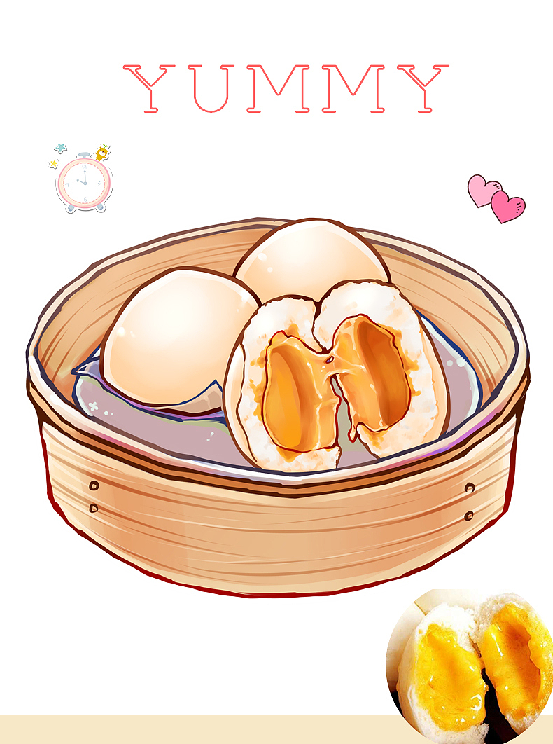 手绘插画香港旅行中的美食美景（图ZMjMyODk0Mjk2） - 商业插画 - 站酷设计师喷香原创素材 - 站酷ZCOOL