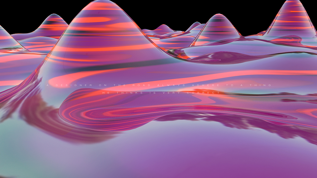 抽象地形临摹学习（图ZNjI0MzY2MzI=） - 场景 - 站酷设计师不做发抖的小喵喵原创素材 - 站酷ZCOOL