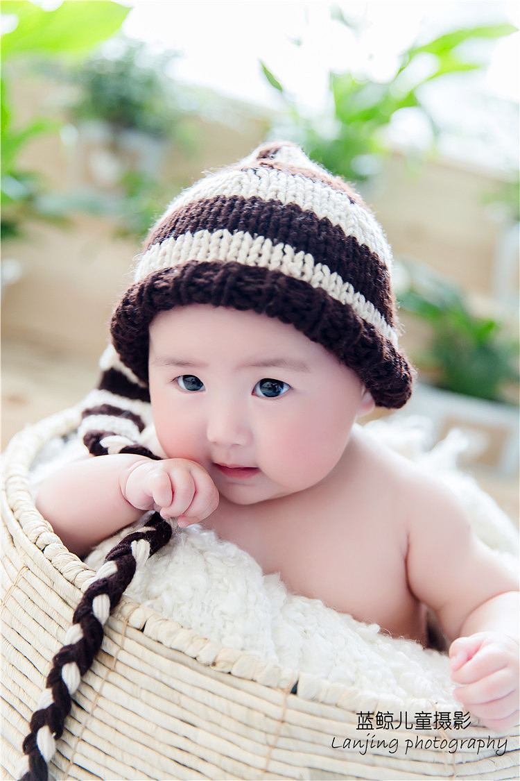 蓝鲸儿童摄影|南京百天照拍摄