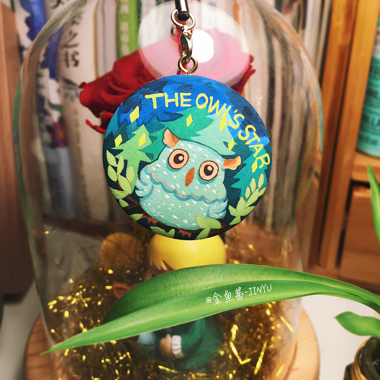 原创手绘小木牌