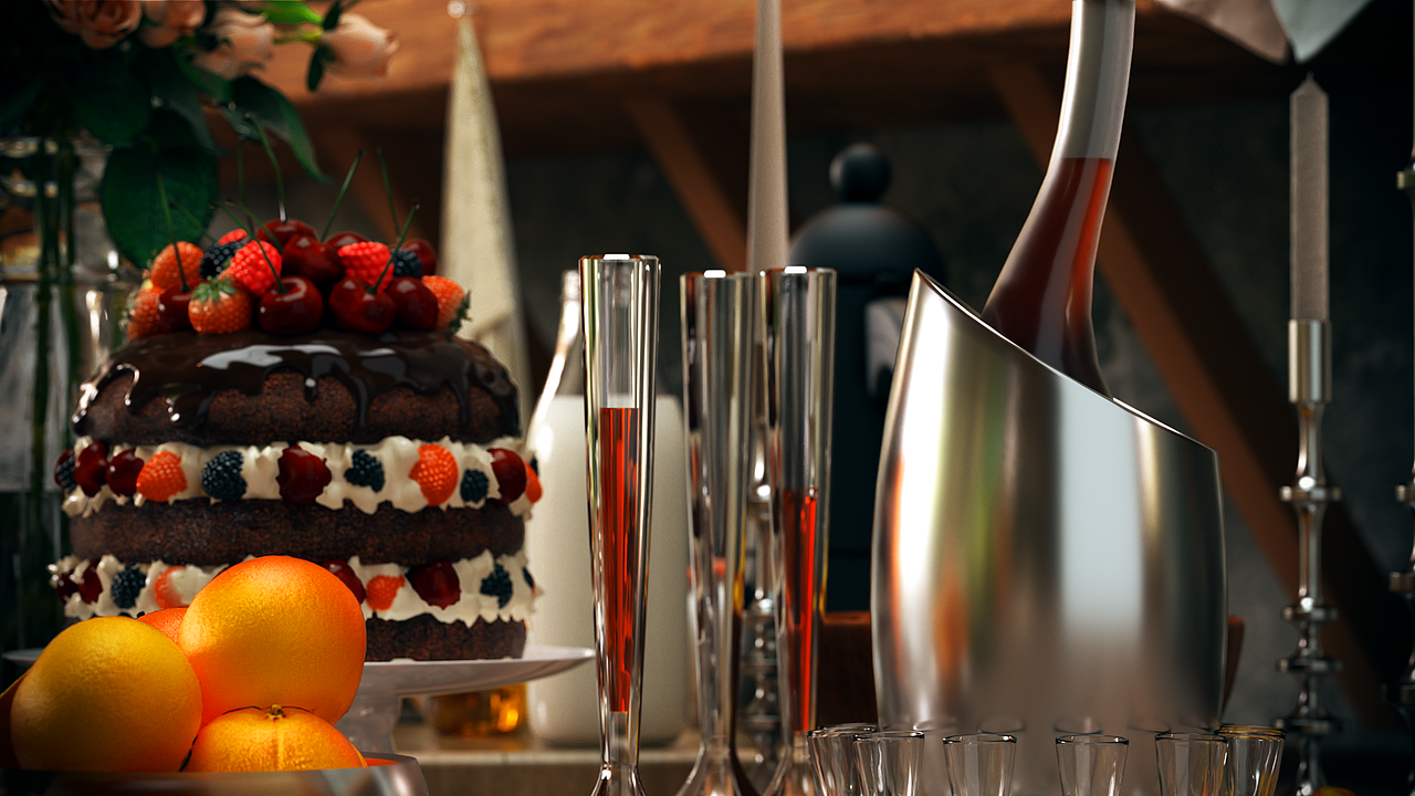 宴会（图ZMjA0MTg3NjI0） - 其他三维 - 站酷设计师一本正经的御宅1原创素材 - 站酷ZCOOL