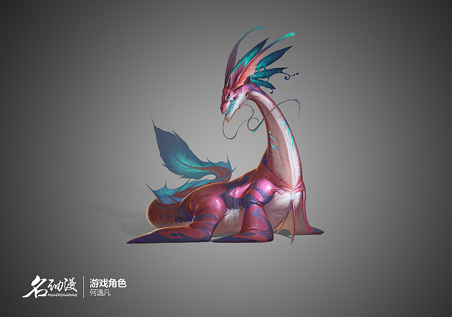 原画插画名动漫角色场景游戏UI创作3D次时代