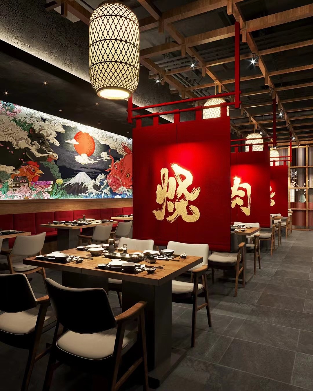 原创 | 日式烧肉店设计 有酒有肉 故事管够