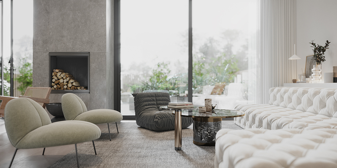 Sunshine Flower City ( 400平 别墅)修（图ZMjM4MzYwMTQ4） - 家装设计 - 站酷设计师邵延凤室内设计师原创素材 - 站酷ZCOOL