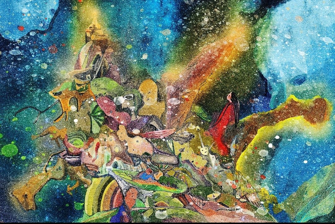 精怪星空（图ZMzYwOTk3MjA0） - 艺术插画 - 站酷设计师李诗音lsy原创素材 - 站酷ZCOOL