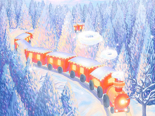 冬日｜雪国列车
