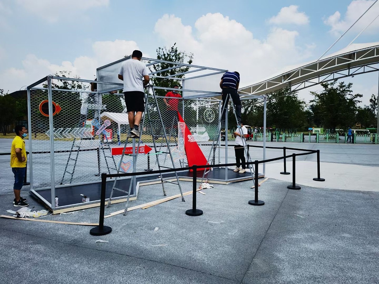 户外装置-常州·奇幻新龙夜