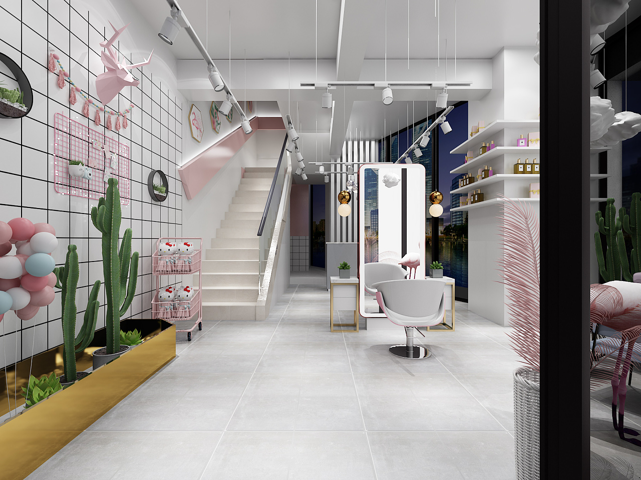 南京Holiland Pink店 室内设计 / DAS大森设计 | 特来设计