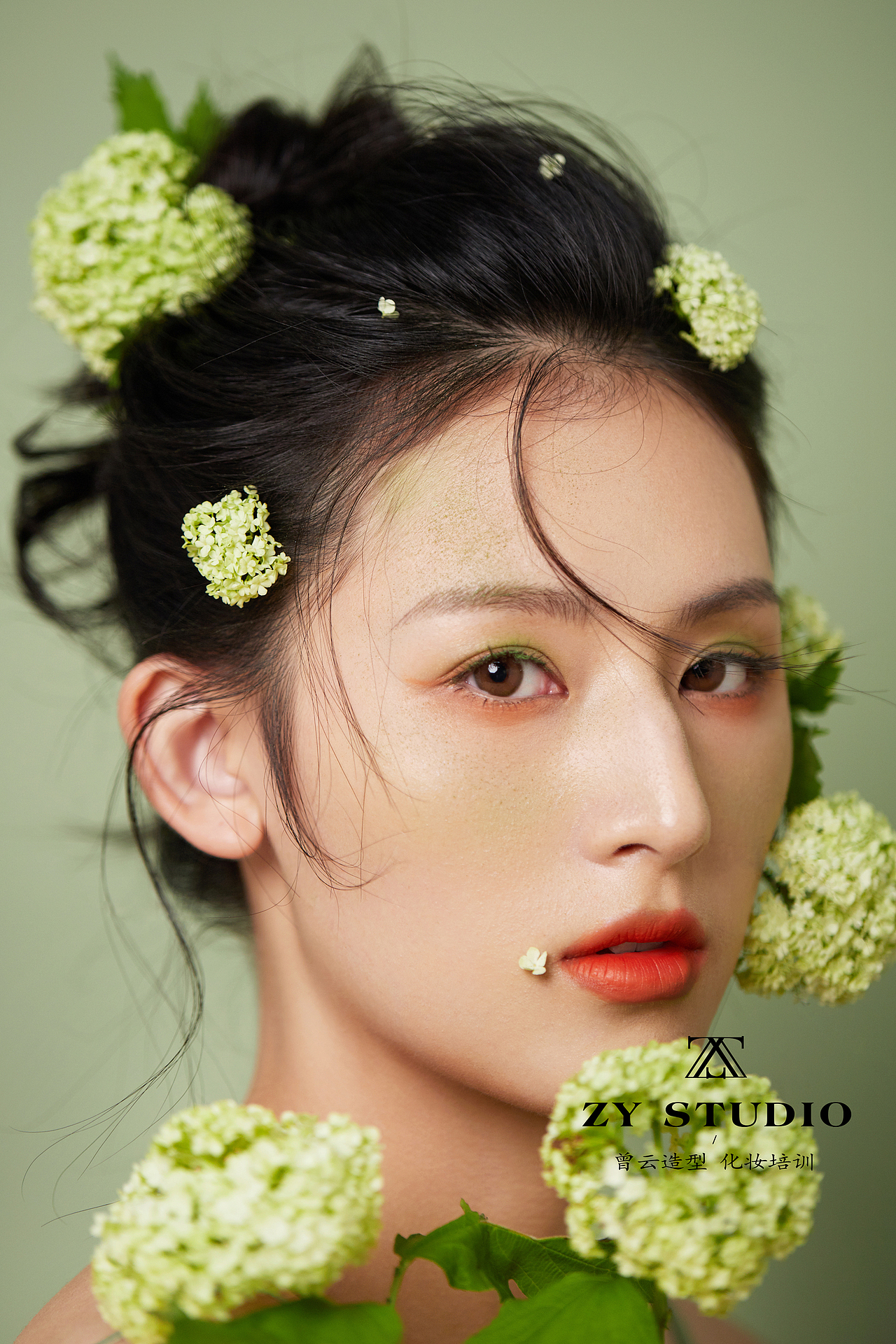 【曾云造型课堂】～森系风（图ZMjY2MDExMDA4） - 人像摄影 - 站酷设计师曾云化妆造型原创素材 - 站酷ZCOOL