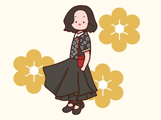 企鹅妈妈商业插画练习