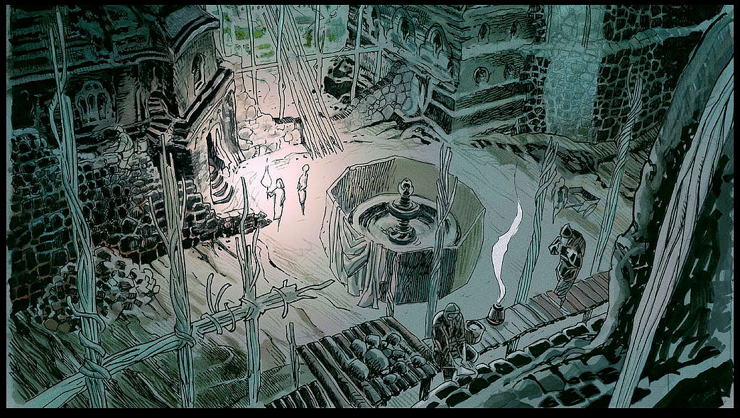 瑞典电影vagen till jerusalem概念美术