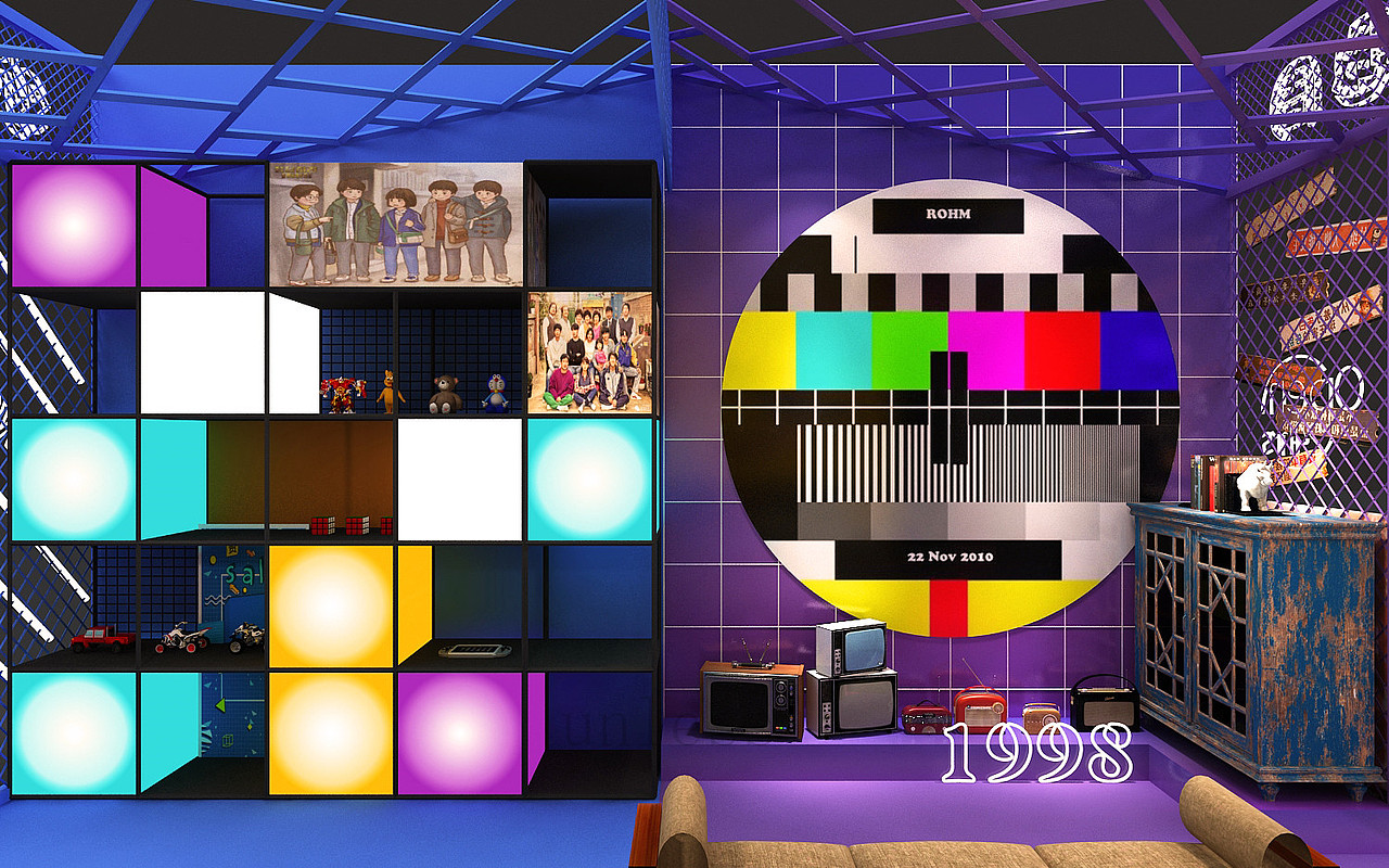 1998 快闪店设计（图ZMjY1ODgyMjYw） - 其他三维 - 站酷设计师Bigggg原创素材 - 站酷ZCOOL