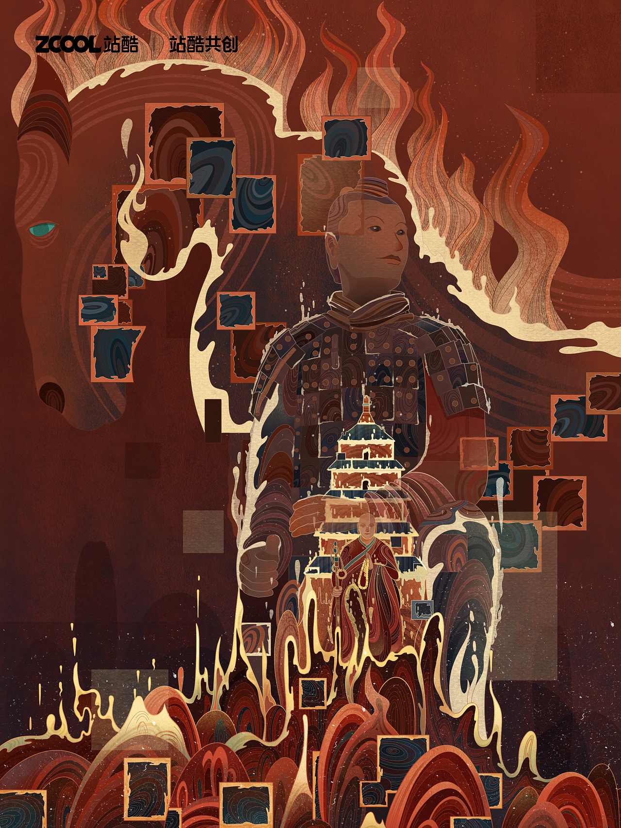 城市印象（图ZMzM1ODg3OTk2） - 艺术插画 - 站酷设计师司徒罗杰原创素材 - 站酷ZCOOL