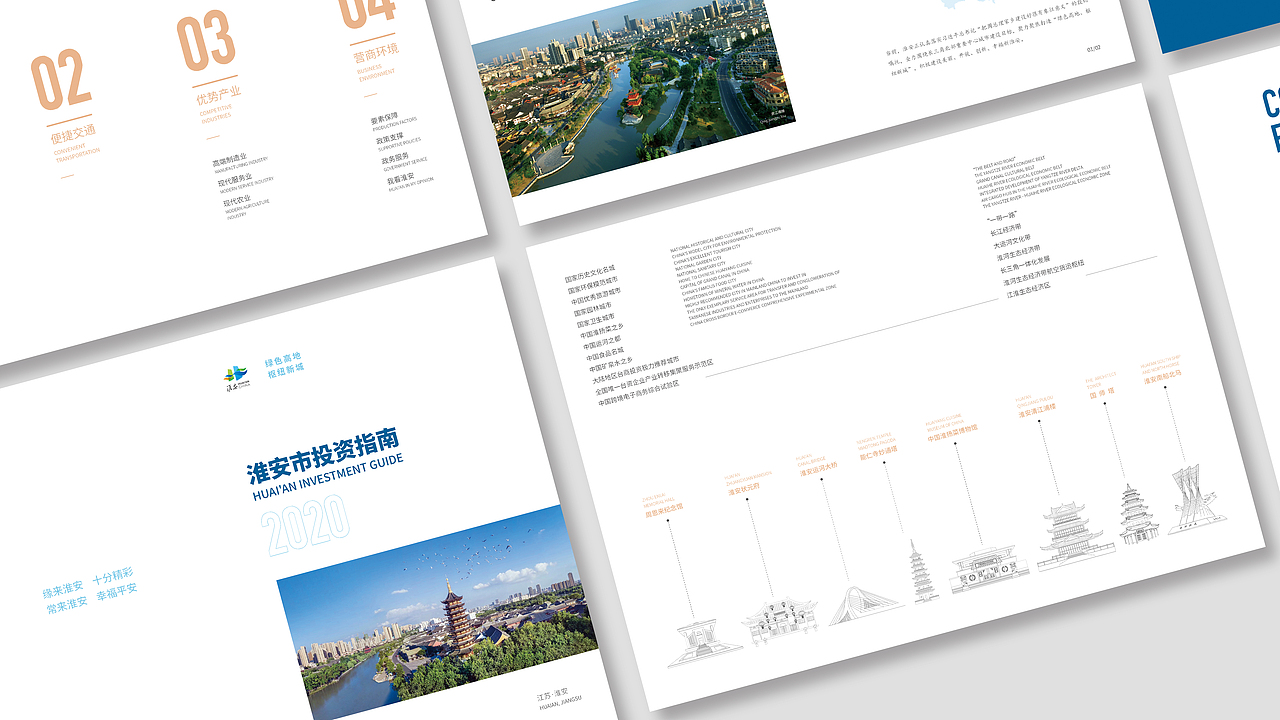 商务局投资指南画册设计
