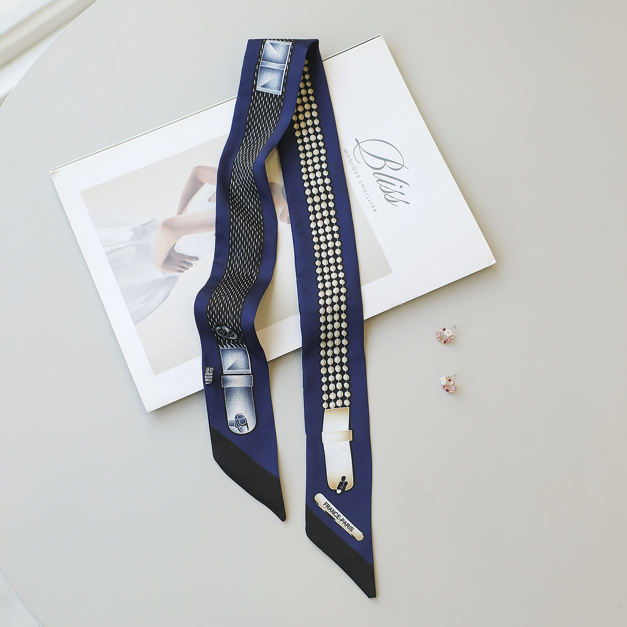 丝巾/围巾の静物拍摄