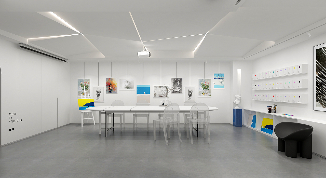 末白画室｜魔戏空间设计案例（图ZMjI3NTIzMTcy） - 其他空间 - 站酷设计师魔戏空间设计原创素材 - 站酷ZCOOL