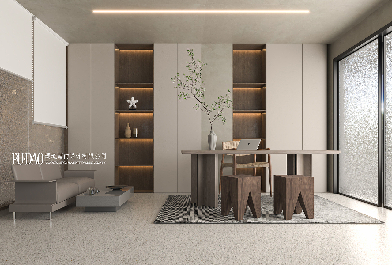 璞道设计/小石城办公室设计（图ZMjczOTcyODA4） - 商业空间设计 - 站酷设计师璞道设计原创素材 - 站酷ZCOOL