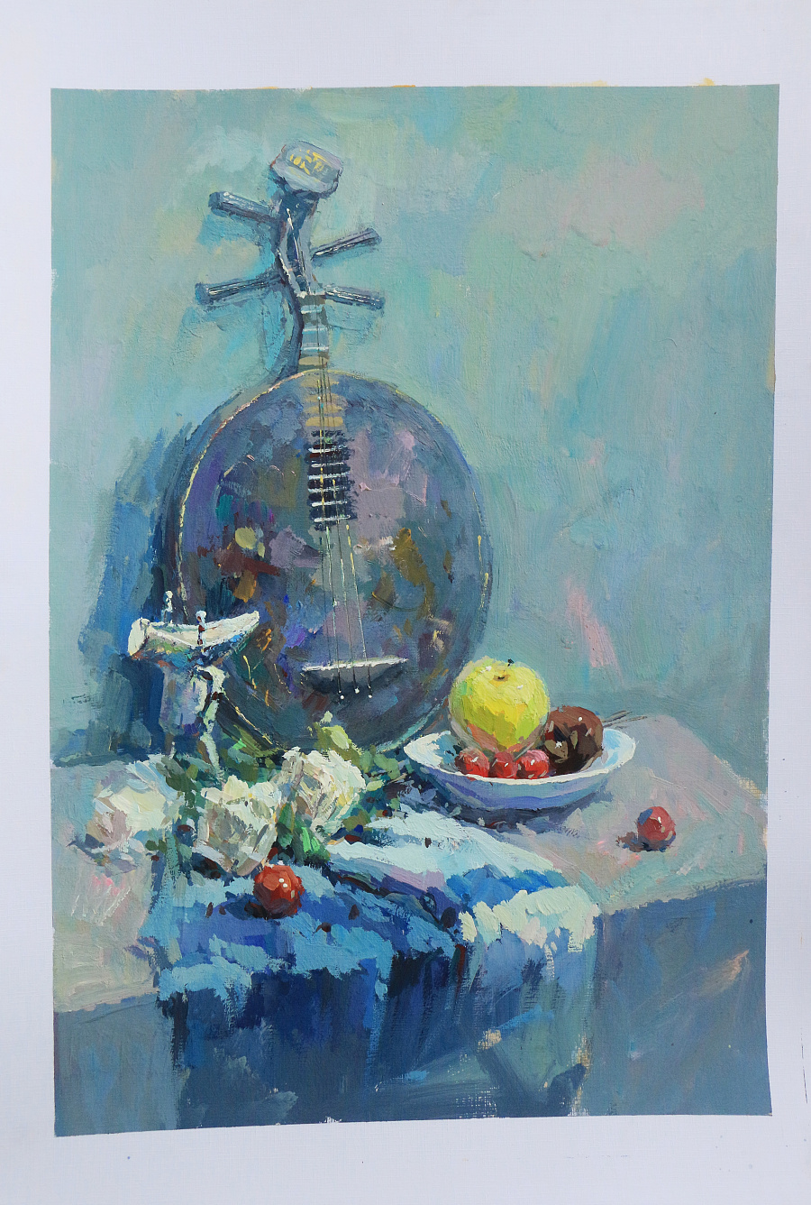 色彩静物|水粉|纯艺术|艺孙继武 - 原创设计作品 - 站酷 (zcool)