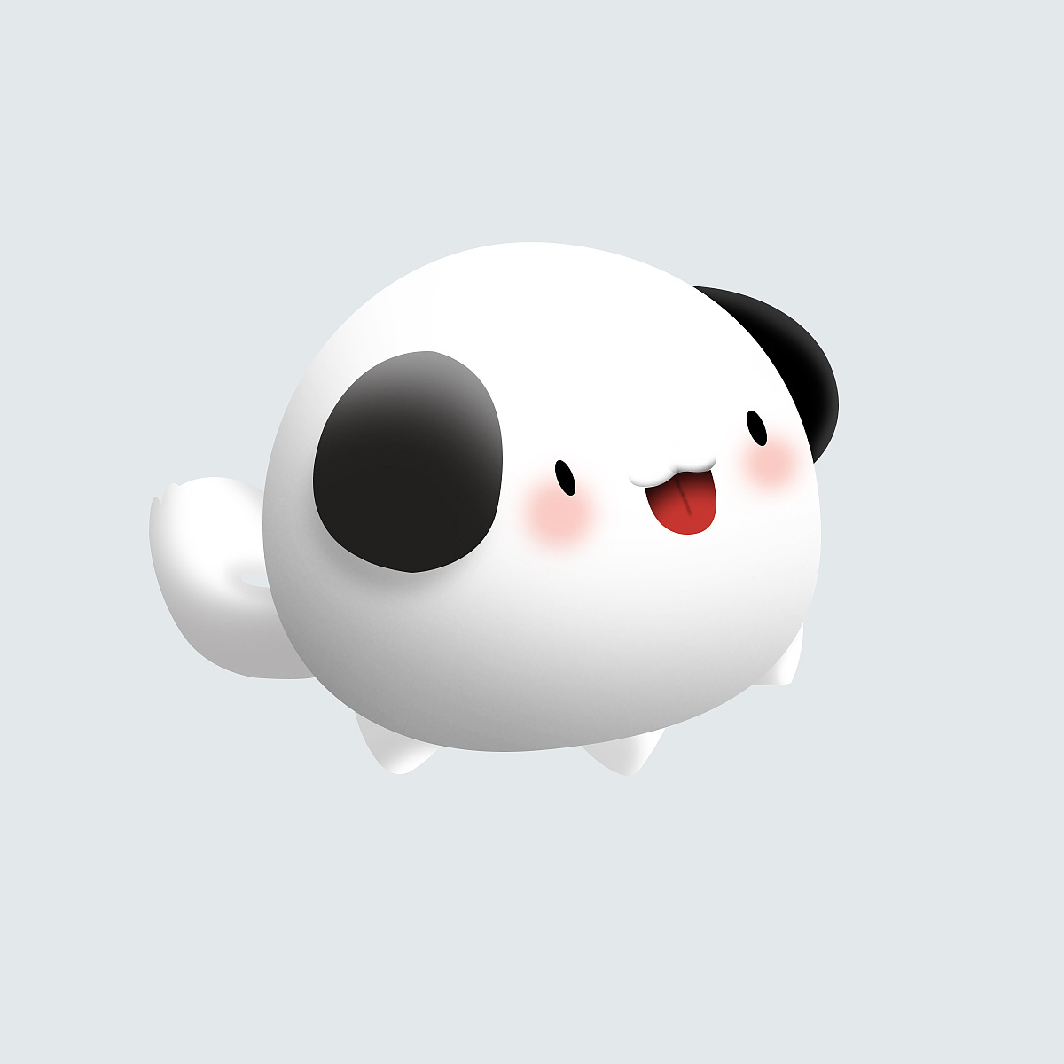 5d 插画人物以及二个ip形象|插画|创作习作|试剑x - 原创作品 - 站酷